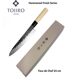 [107.F1116.240] Faca De Chef Linha Hammered 24Cm Tojiro                     