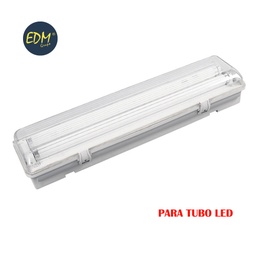 [P01.640.31128] Armadura C/Plastico P/2 Tubo Led 22W (Eq 2X58W) 155Cm       