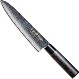 [23C00.1595000.240] Faca De Chefe Tojiro Linha Shippu Black 24Cm                