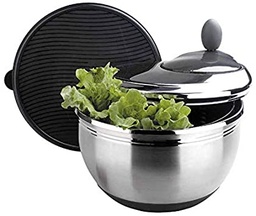 [107.688.61405] Centrifugadora Inox 24Cm 4,5 Lts Lacor                      