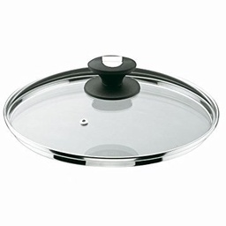 [107.688.71926] Tampa De Vidro 26Cm C/Respiradouro Bordo Inox Lacor         