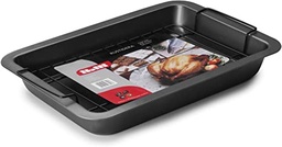 [107.676.828637] Tabuleiro De Forno C/Grelha 37,5X27X4,5Cm  Ibili            