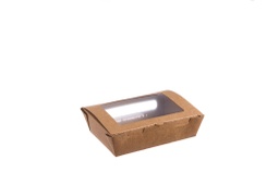 [107.1534390700] Caixa Take Away C/Janela Kraft 700Ml 17X12X4,5Cm 50 Unid.   