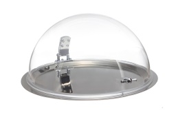 [107.0730830055] Prato Expositor C/Tampa Basculante Base Inox 49X23Cm        