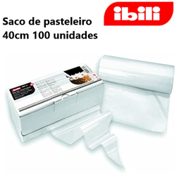 [107.676.773740] Sacos De Pasteleiro 40Cm 100 Unidades  Ibili                