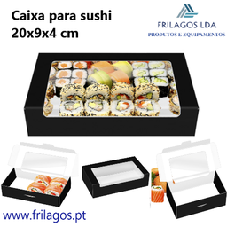 [107.597.605625] Embalagem De Take-Away Cartolina C/Janela 20X9X4Cm 100 Unid 
