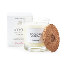 [009.620.GC03] Vela Aromática Cassis Rose 225Gr Ecolove                    