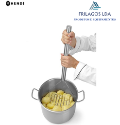 [107.650.693216] Esmagador De Batata Inox 200X130X610Mm Hendi                