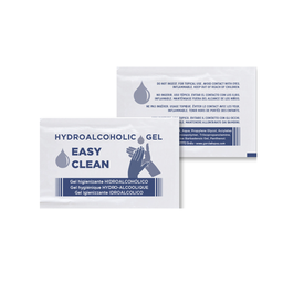 [952.250.75] Gel Hidroalcoólico Easy Clean 2,5Ml 4,5X7Cm 250 Unid.       