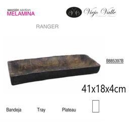 [880.B885397B] Travessa Melamina Ranger 41X18X84Cm Viejo Valle             