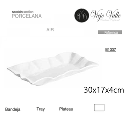 [880.B1337] Travessa Porcelana Ari  30X17X4Cm Viejo Valle               