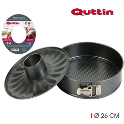 [880.BQ01042971044] Molde Desmontavel 2 Fundos 26Cm Quttin                      