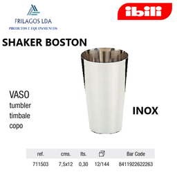 [107.676.711503] Shaker Boston Inox 300Ml  Ibili                             