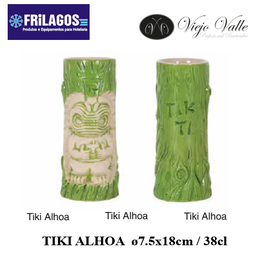 [880.B1049006] Tiki Alhoa Ø7.5X18Cm / 38Cl  Viejo Valle                    