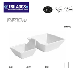 [880.B1933] Taça Dupla  Ming 17X8X4Cm  Viejo Valle                      