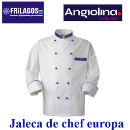 [080.MG0201.02.3XL] Jaleca Couco Europa 100% Algodão Tamanho-3Xl Rossini        