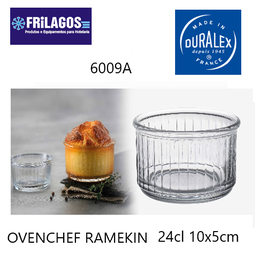 [107.6009A] Conjunto 4 Ramequins 24Cl 10X5Cm Vidro 300ºc Duralex        