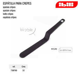 [107.676.738760] Espatula Para Crepes 32Cm Nylon Bpa Free Ibili              