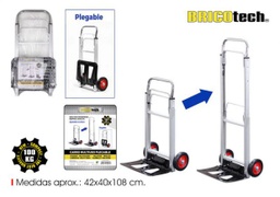 [880.BY01012472364] Carro Multiusos Até 100Kg  42X40X108Cm Bricotech            