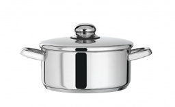[107.302975214] Caçarola Inox T/Calor Art C/Asas 14Cm 1 Lt Artame           