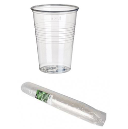 [107.439.16173] Copos Para Bebidas Frias De Pla  0,25Lt  7,8X11Cm 70 Unid   