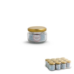 [107.12385361] Frasco Em Vidro Com Tampa Multiusos 138Ml                   