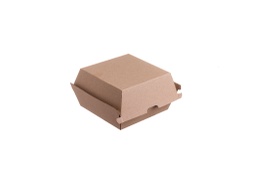 [107.15343900081] Caixa P/ Hamburguer Kraft 10,5X10,5X4|8Cm Pack 50           