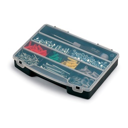 [107.640.75031] Organizador D/Compartimentos C/Tampa 10 Div. 24,5X18X4Cm    