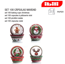 [107.676.735911] Conjunto De Formas Papel 7,5Cm  Natal 100 Unid.             