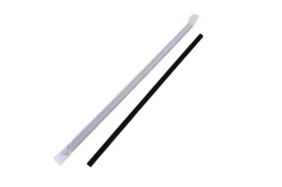 [107.1534186210] Palhinha Papel Preta Embal. Ind. 0,6X21Cm Pack 100          