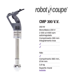 [100.34230B] Triturador Cmp 300Vv Robot Coupe                            