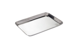 [107.0433654325] Bandeja Retangular Inox 25X19X1,8Cm                         