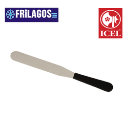 [107.541.6001.23] Espatula Direita 23Cm Cabo Preto Icel                       