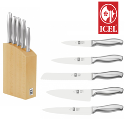 [107.451.AS07.05] Bloco Absolut Steel Com 5 Peças Icel                        