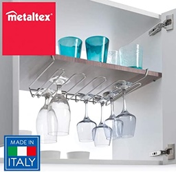 [107.36.49.16] Suporte Para 16 Copos P/Encaixe Em Prateleira 38X26X7Cm     