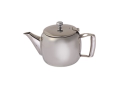 [107.0733610931] Bule Inox Linha Oval 40Cl Ø7X7,5Cm                          