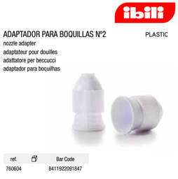 [107.676.760604] Adaptador Para Boquilhas Nº2  Ibili                         