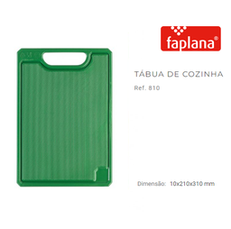 [107.513.24011] Tabua De Corte  Verde Ref.810 320X225X125Mm Faplana         