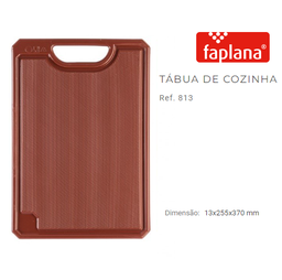 [107.513.24017] Tabua De Cozinha Castanha 255X370X13 Mm                     