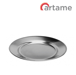 [107.302018123] Prato Raso Inox 23,5Cm 18123 Artame                         