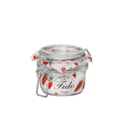 [107.625.77141371] Frasco Fido Vidro Com Mola Transparente 12,5Cl Bormioli     