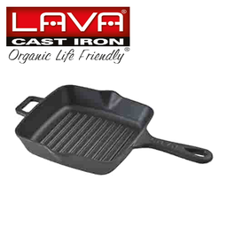 [85100.2701110.200] Grelhador C/Pega Em Ferro Fundido 22,7X19,5X4Cm 1,7Lt Lava  