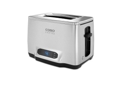 [109.5CASOD2778] Torradeira 2 Aberturas Longas E Largas Display Lcd Caso Inox