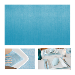 [964.194.86] Toalhete Mesa Dry Cotton 30X40Cm Turquesa Airlaid 200 Unid  