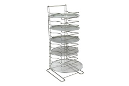 [107.04312600700] Suporte P/ 15 Pizzas Inox 31X31X70Cm                        