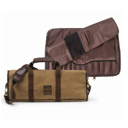 [107.856.9037.12] Bolsa Com Pega E Tiracolo Em Ganga P/12 Facas 48X21Cm Sico  