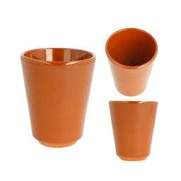 [107.164.55] Copo Em Terracota  200Ml  Ø 8,7X8,7                         