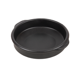 [107.233.84] Caçarola Com Asas Em Terracota Cor Preto  850Ml  Ø 20X5Cm   