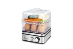 [109.5CASOD2772] Cozedor A Vapor Caso Ed10 Até 8 Ovos,Peixe, Vegetais, Etc   