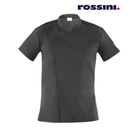 [080.Q8GX0101.2XL] Jaleca Thiago Preta U32 Manga Curta Tamanho-2Xl  Rossini    
